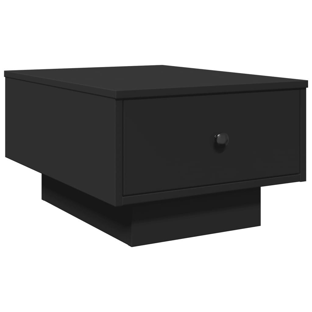 furnicato Couchtisch Schwarz 60x45x31 cm Holzwerkstoff günstig online kaufen