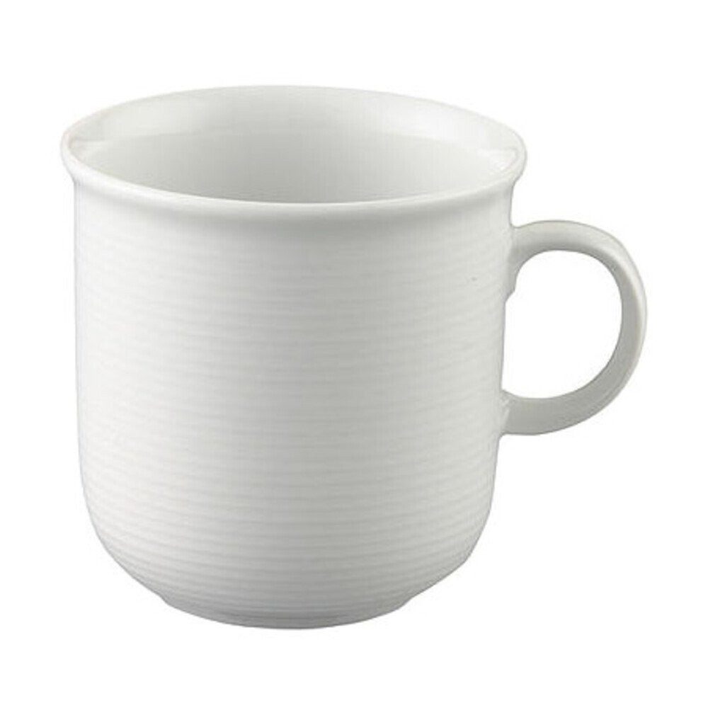 Thomas Becher Henkelbecher 0,28 l Trend Weiss, 1-tlg., Porzellan, 280ml, Porzellan, mikrow.- & spülm.sicher, weiß