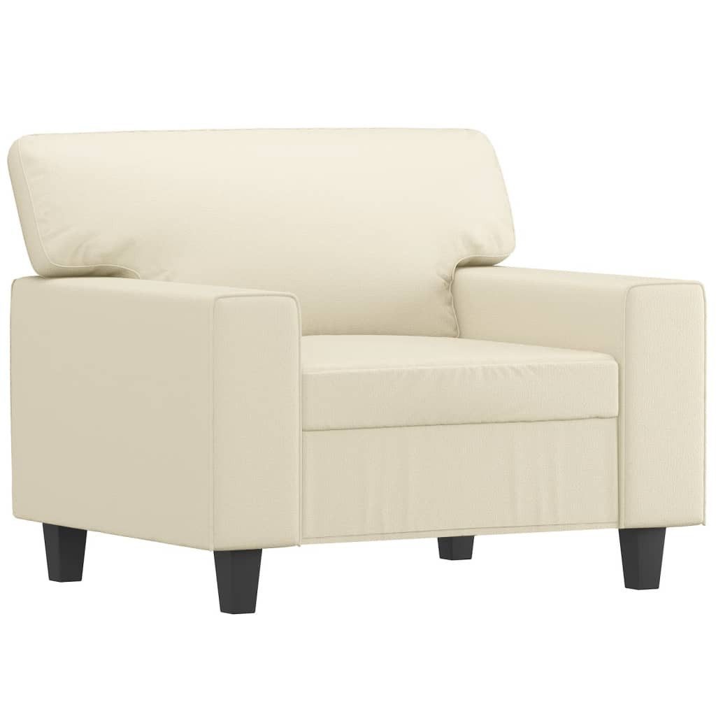 vidaXL Sofa Sessel Creme 60 cm günstig online kaufen