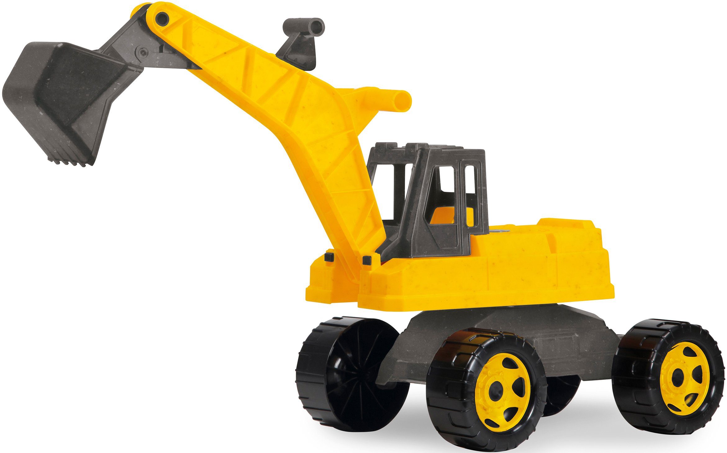 Lena® Spielzeug-Aufsitzbagger Eco GIGA TRUCKS, Made in Europe