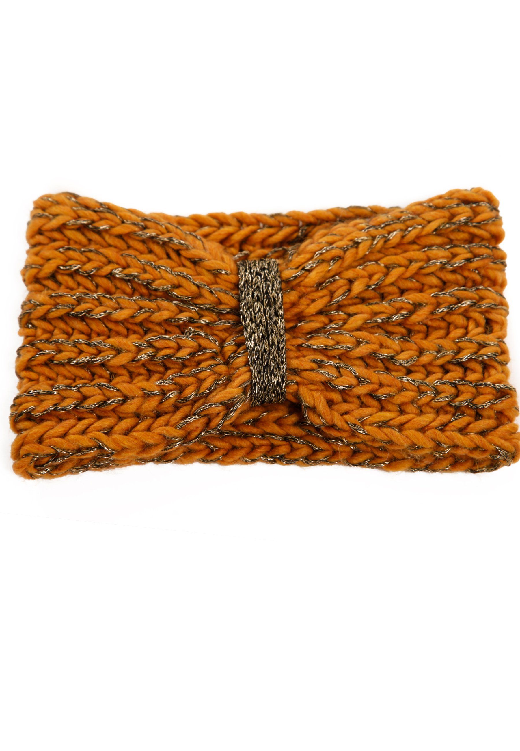 YC Fashion & Style Stirnband Stirnband Strick Haarband mit Effektgarn Ohren günstig online kaufen