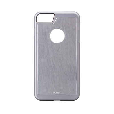 KMP Creative Lifesytle Product Handyhülle Aluminium Schutzhülle für iPhone 6, 7, 8, SE2, SE3, Silver 4,7 Zoll