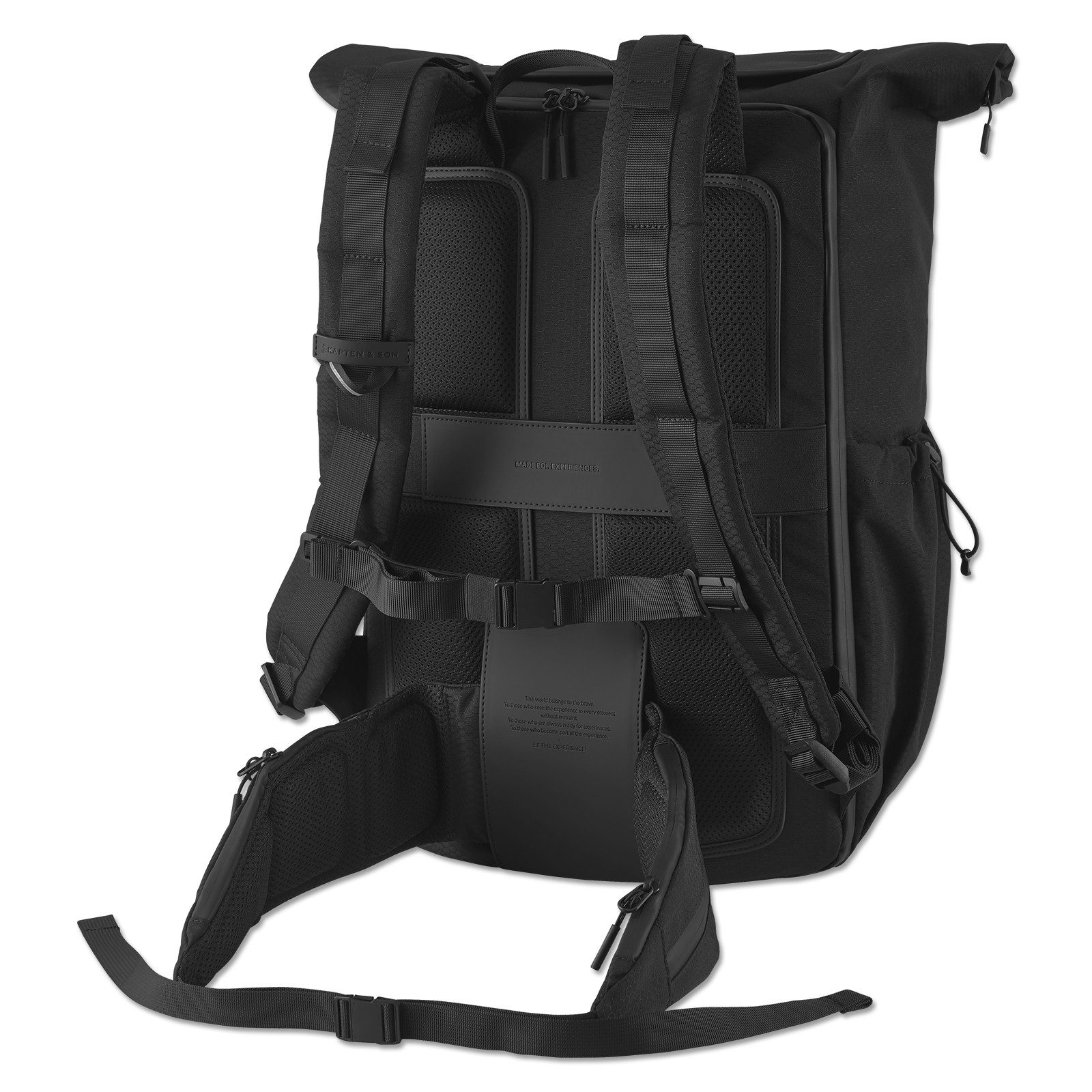 BVB Freizeitrucksack BVB X Kapten & Son Banff All Black (Packung, 1-tlg)
