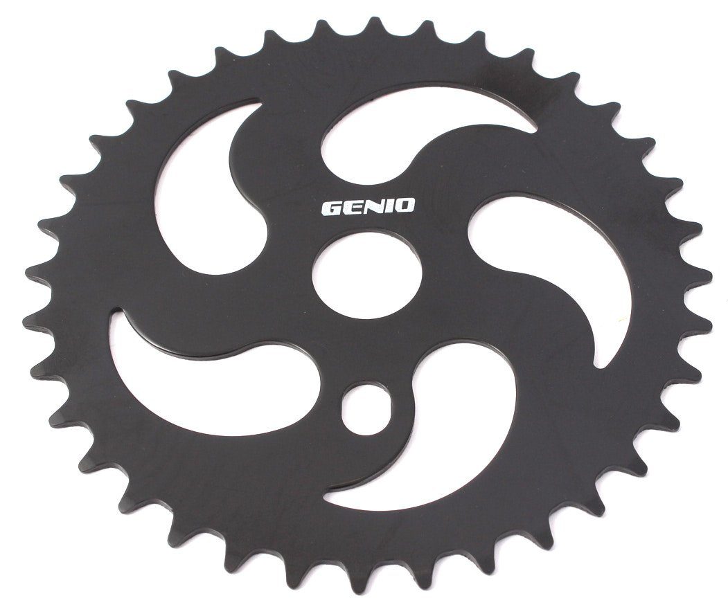 KHEbikes Велосипедные цепи KHE PRISM BMX Kettenblatt 36Z Stahl schwarz (Passend für alle BMX Freestyle Fahrräder) BMX Kettenblatt KHEbikes