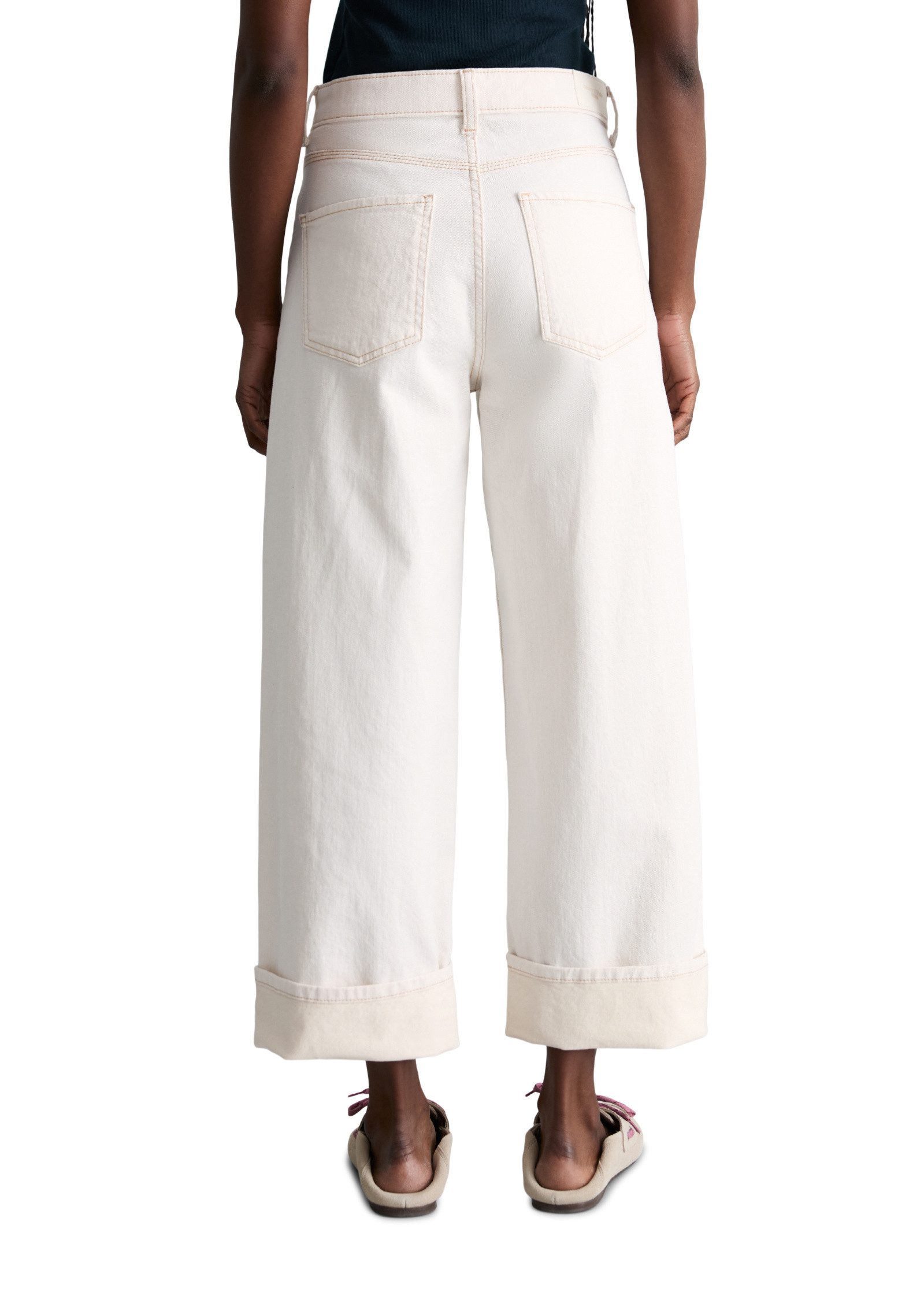 Marc O'Polo DENIM Weite Jeans aus hochwertigem Stretch-Denim