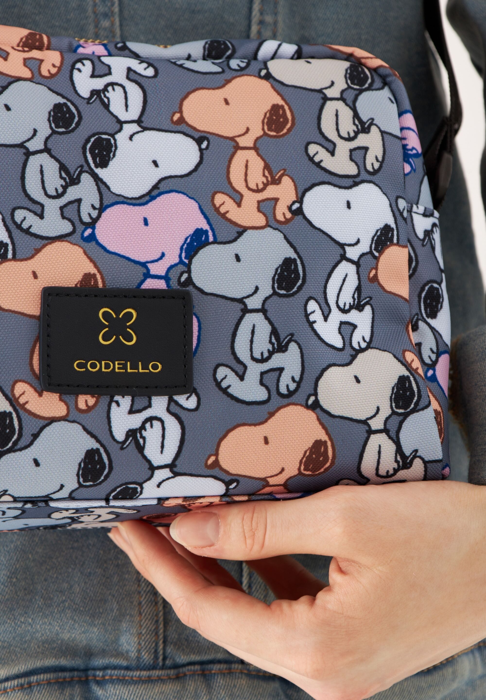 Codello Umhängetasche, mit Snoopy Print