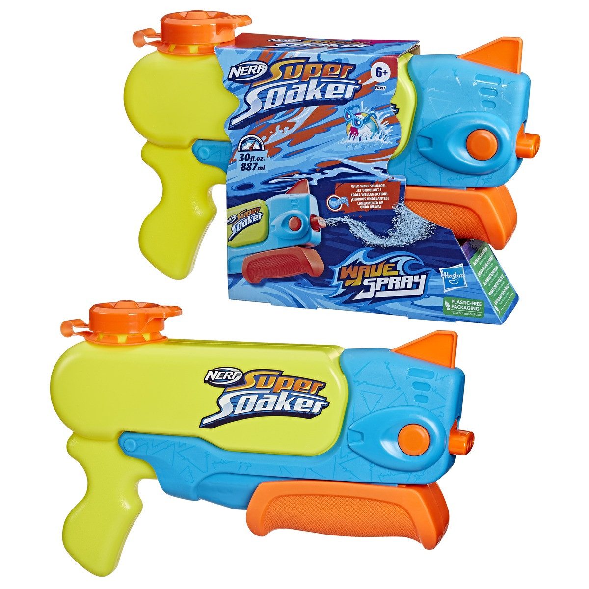 Nerf Wasserpistole NERF Wasserpistole Super Soaker WAVE SPRAY