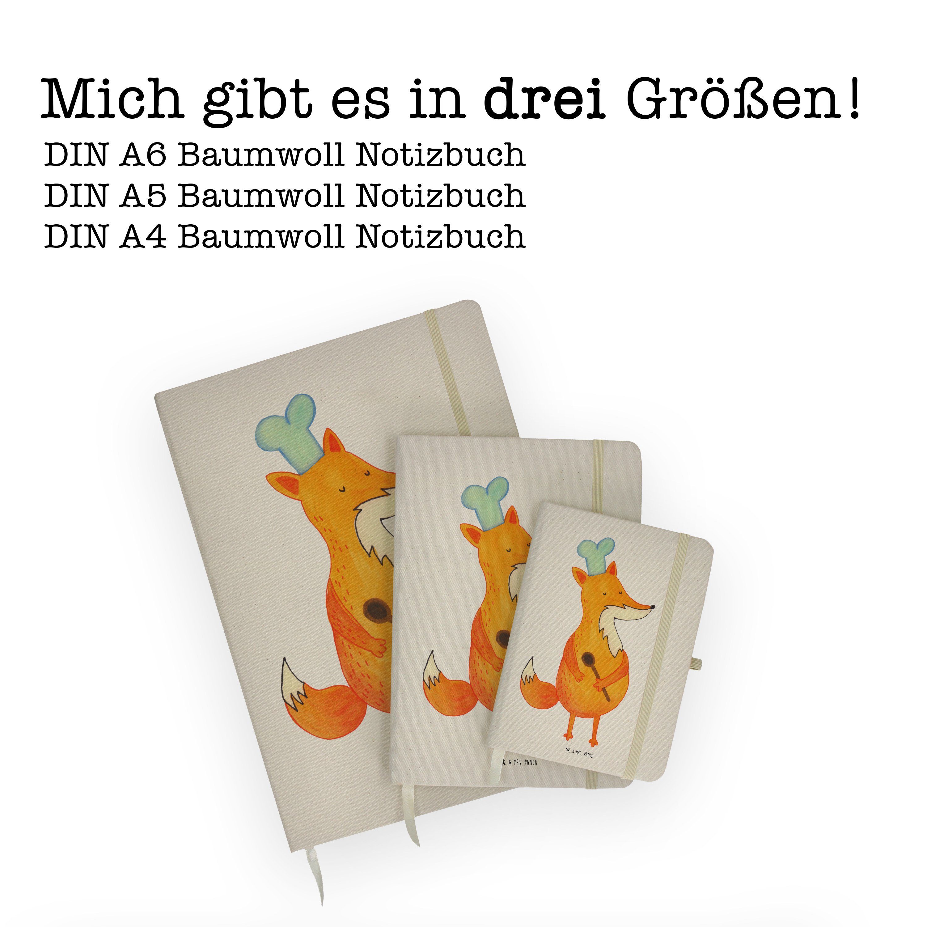 Koch - Panda Panda & Geschenk, Mrs. Mr. Abende Tagebuch, Mrs. Mr. Hunger, Kladde, Fuchs Transparent - & Notizbuch