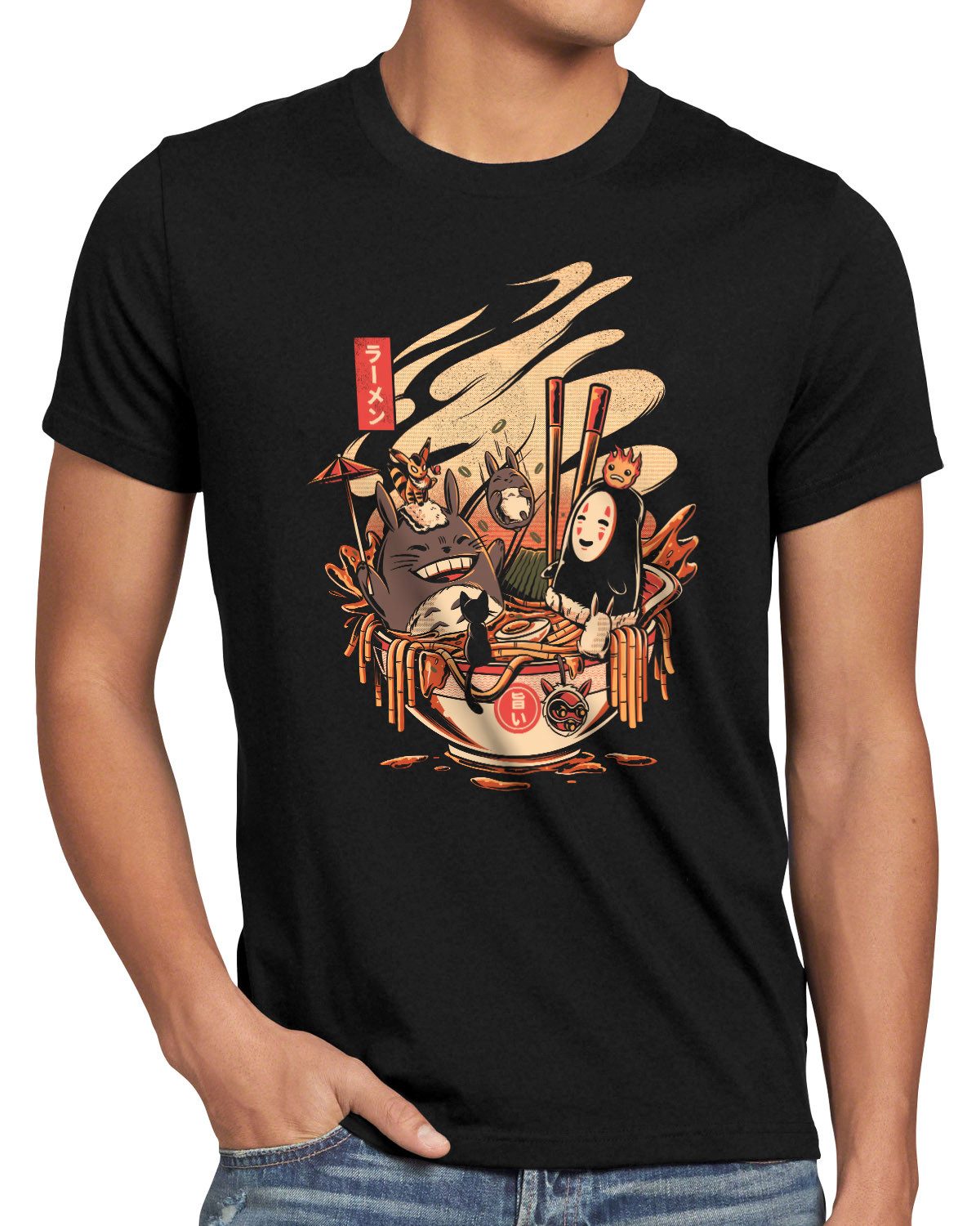 style3 T-Shirt totoro nachbar tonari ghibli miyazaki hayao anime japan nippon film