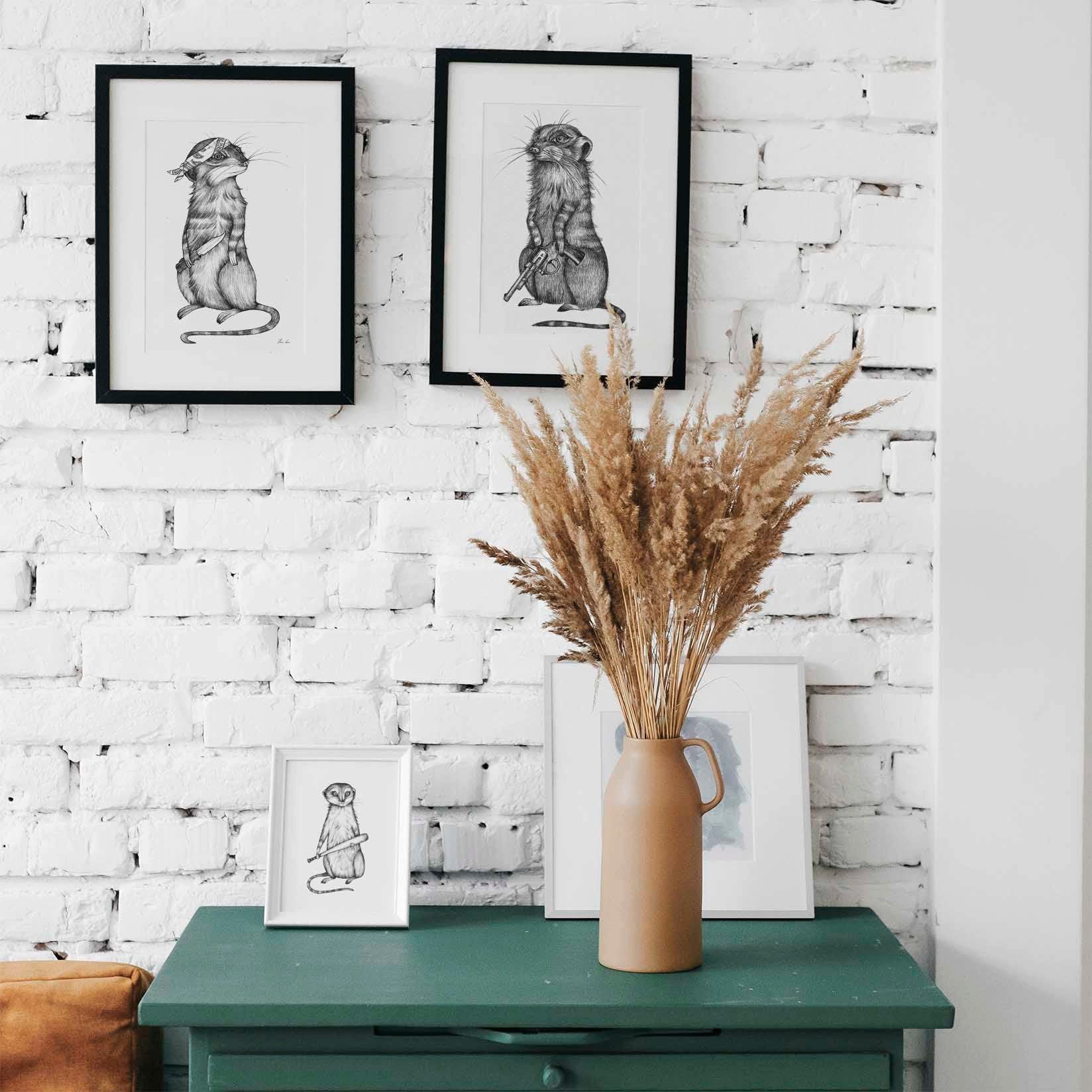 Ligarti Kunstdruck Kunstdruck - Toni Knife