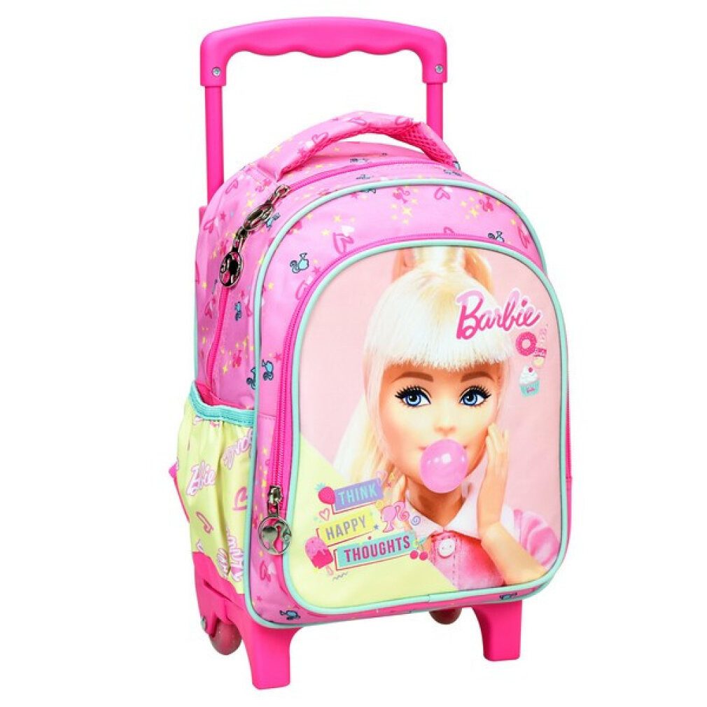 Barbie Rucksack Happy Thoughts rollender Kindergarten-Rucksack, Tasche 30 cm