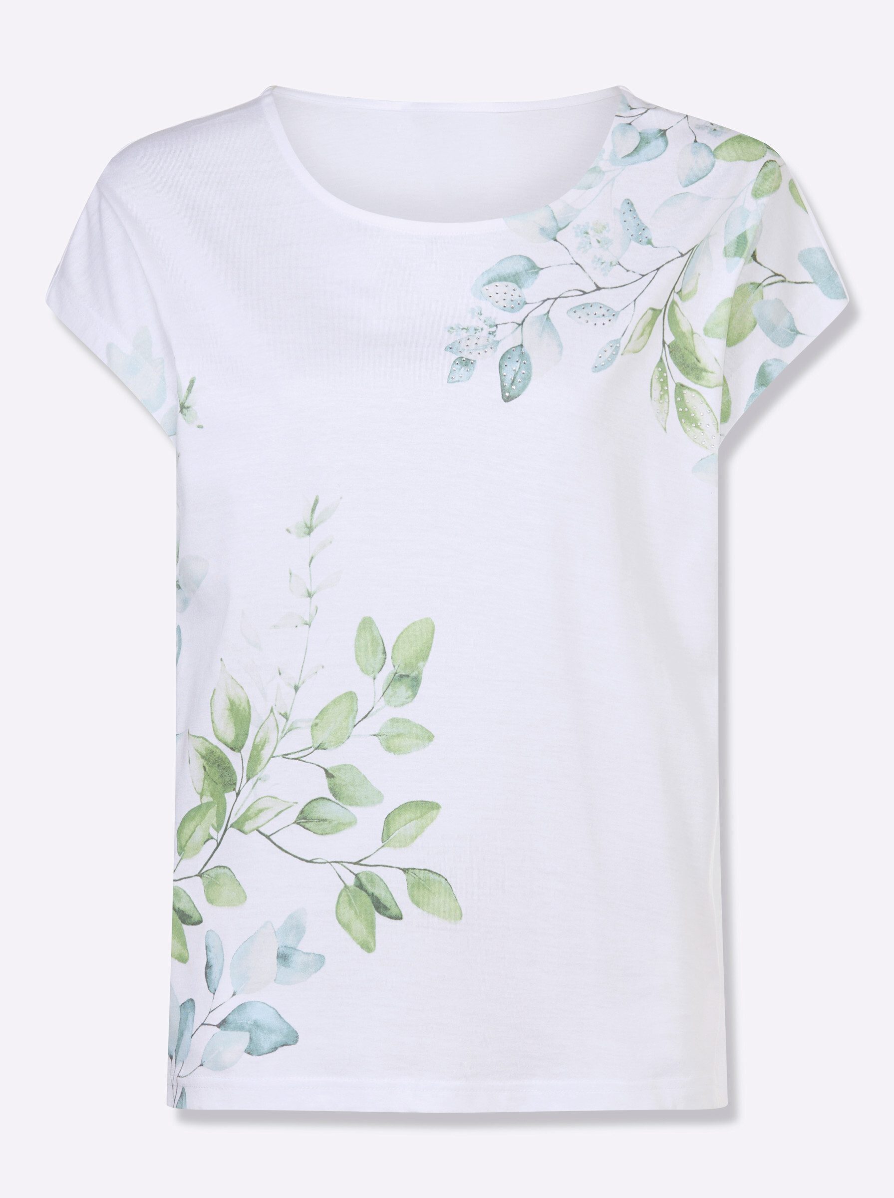 T-Shirt Rundhals-Shirt Kurzarm