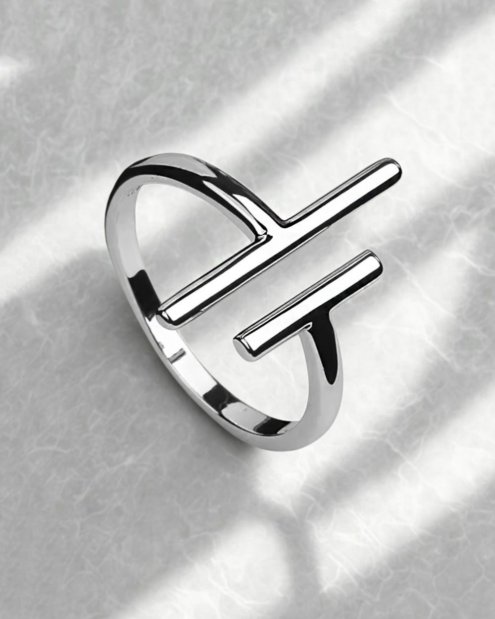 DANIEL CLIFFORD Silberring 'Tiana' Damen Ring Silber 925 rhodiniert, Silber günstig online kaufen