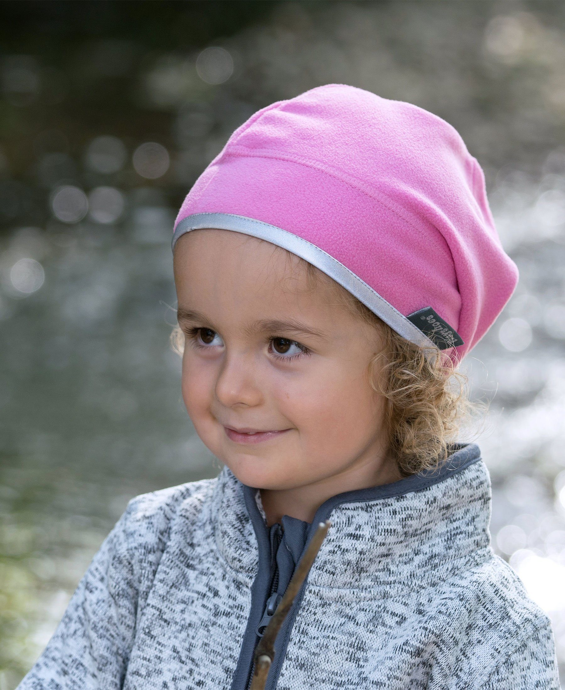 Playshoes Schlupfmütze Fleece-Mütze helmgeeignet