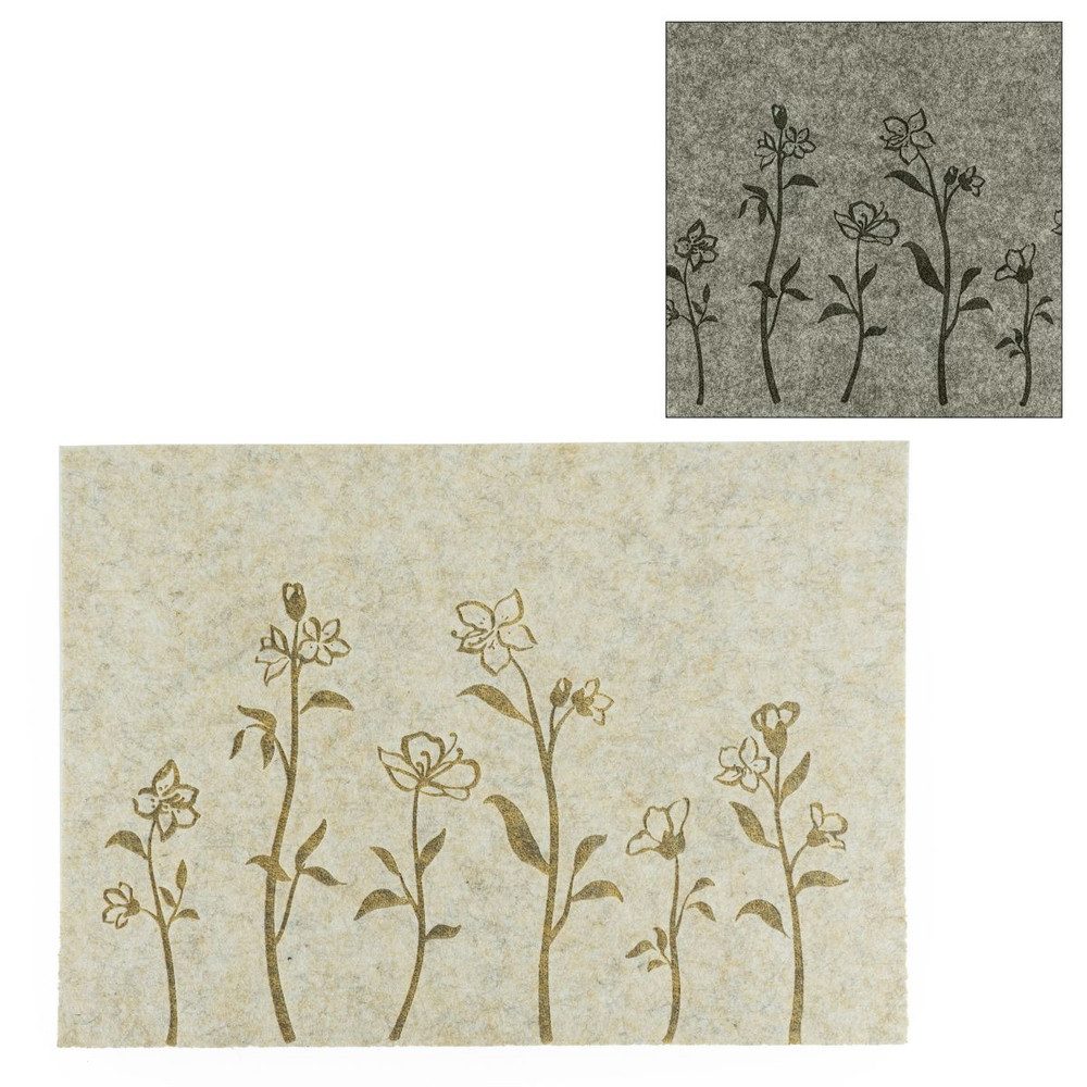 2 Thanksgiving Tischsets Mit Ahornblatt-Muster - Rutschfeste Tischmatten Für Herbst-Dekoration