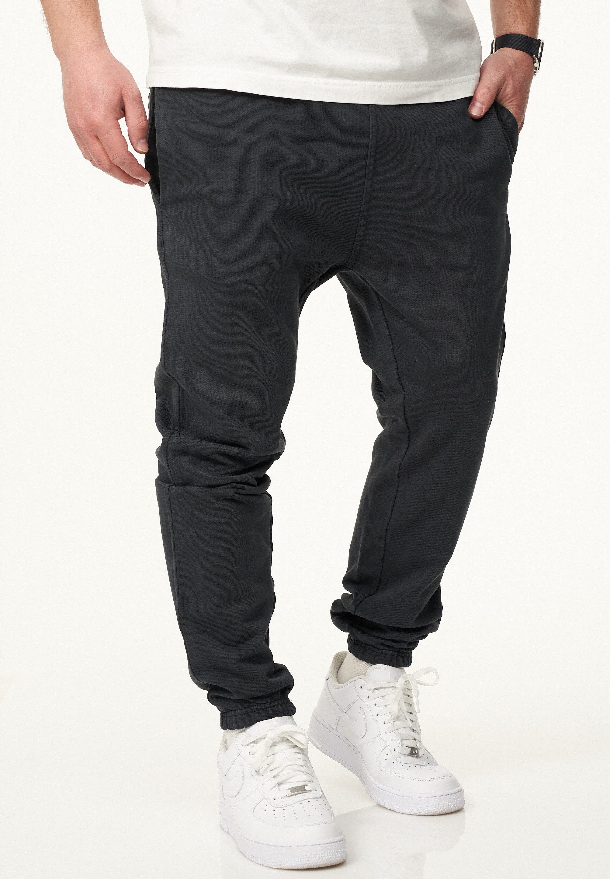 BEHYPE STUDIOS Jogginghose IM REGULAR-FIT Herren Lange Sporthose Trainingshose Freizeithose