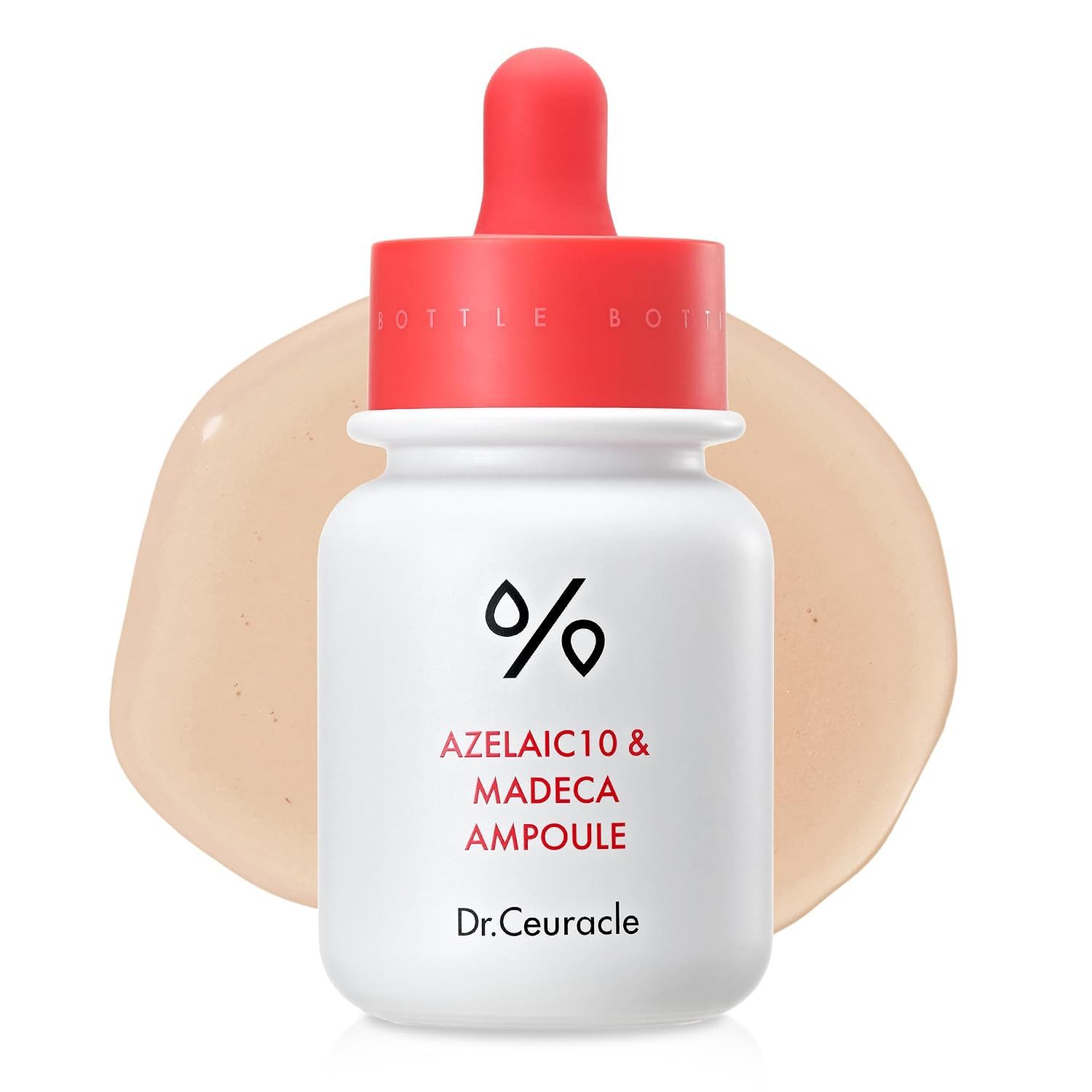 Dr. Ceuracle Gesichtsserum Azelaic10&Madeca Ampoule 30 ml, leichte tägliche Wirkstoffampulle, mit Azelainsäure 10% & Madecassosid