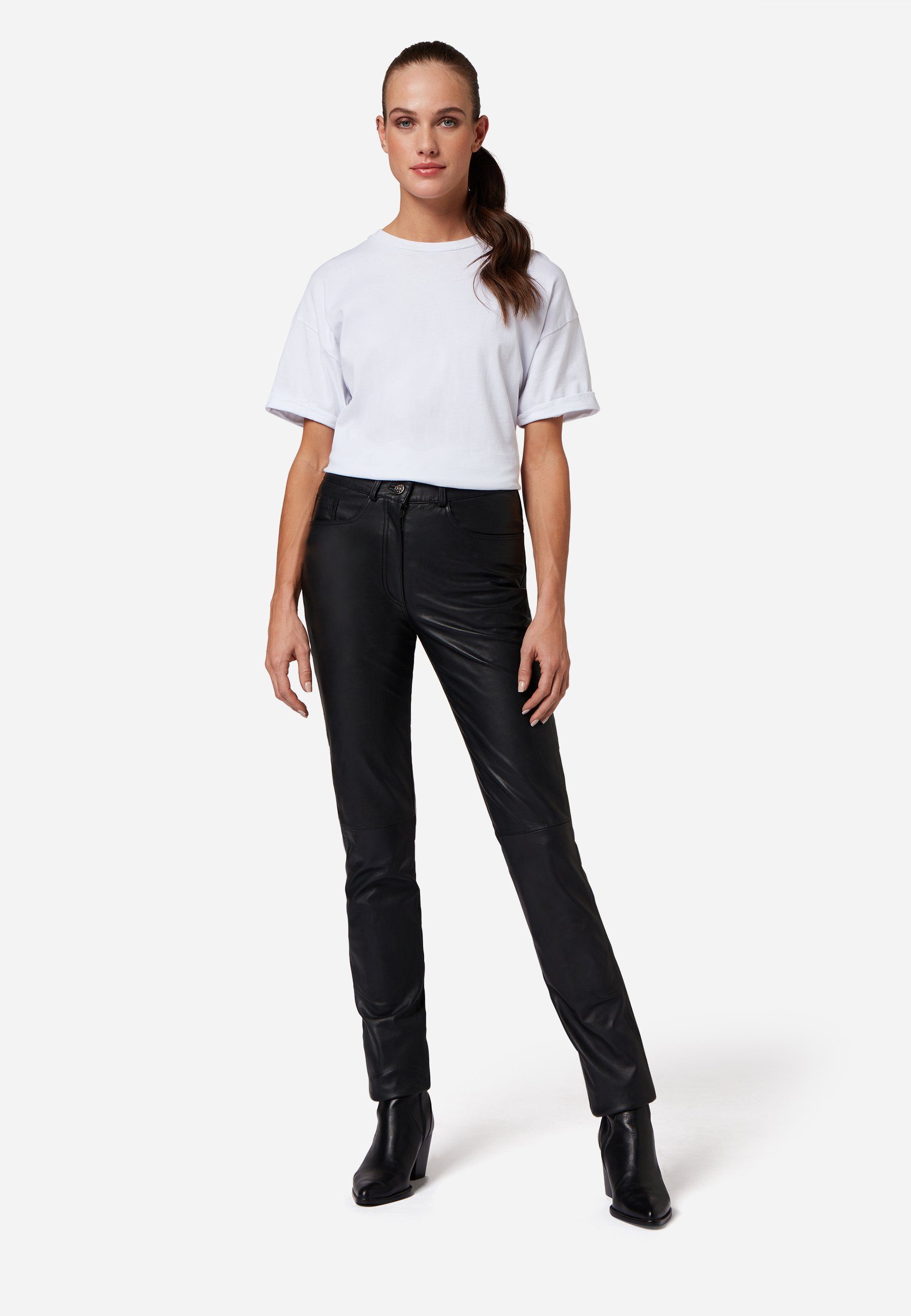 RICANO Lederhose 9809 hochwertiges Lammleder günstig online kaufen
