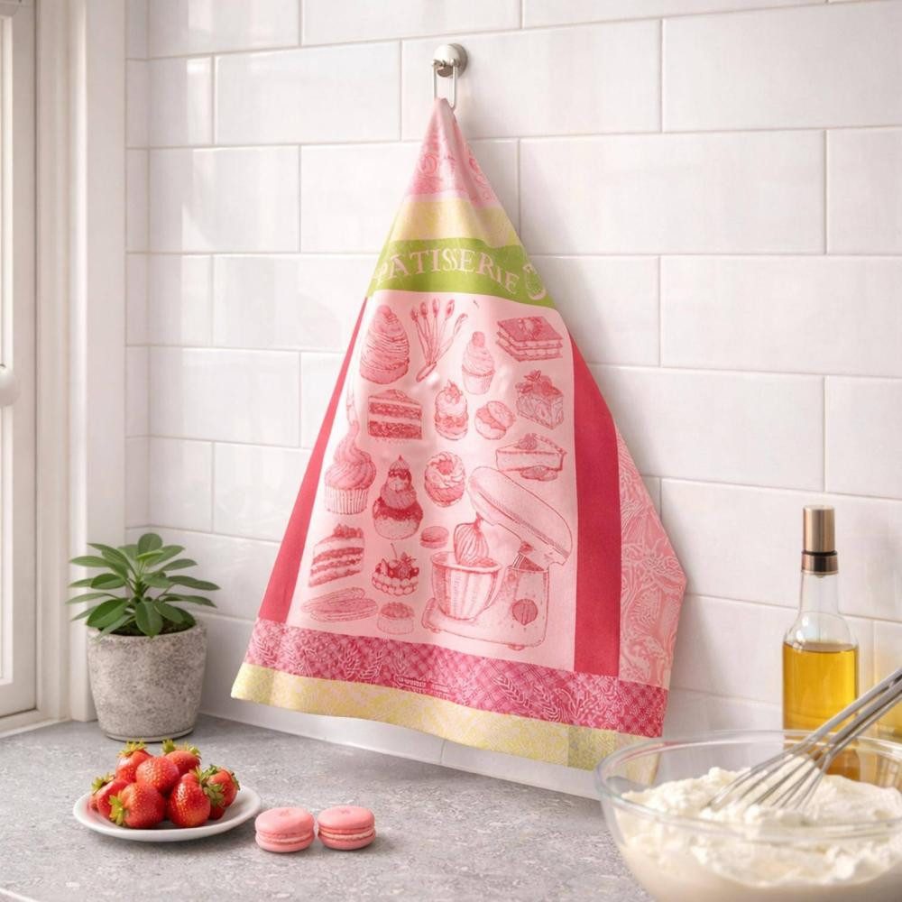 Garnier Thiebaut Geschirrtuch La Patisserie Rose von Garnier Thiebaut