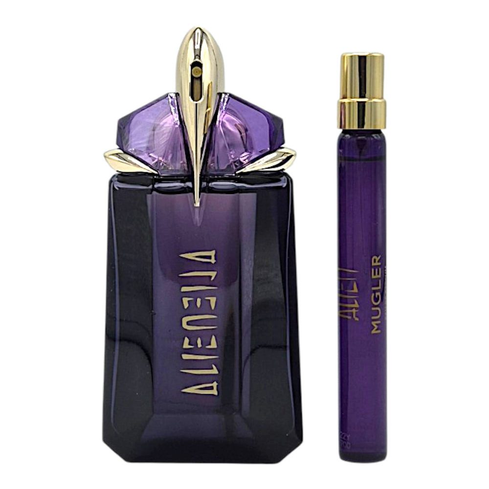 Mugler Eau de Parfum Alien Set Eau de Parfum 60 ml Refillable Talisman + 10 ml