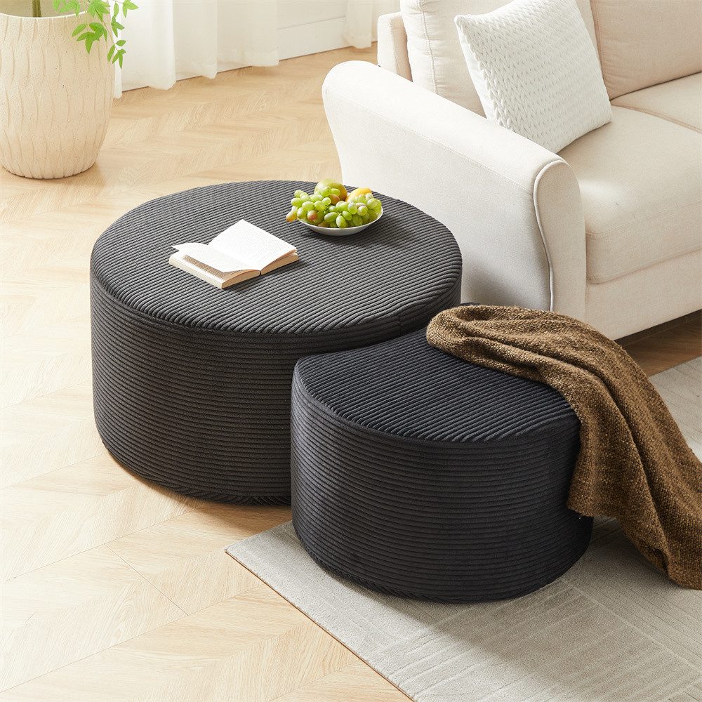 REDOM Couchtisch Kaffeetisch-Set (2-teiliges gepolstertes aus günstig online kaufen