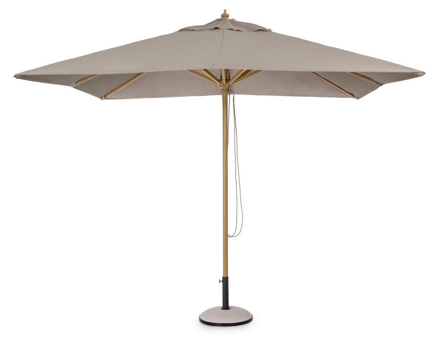 Ampelschirm Sonnenschirm 300 x 300 x 260 cm Aluminium und Polyester Schirm