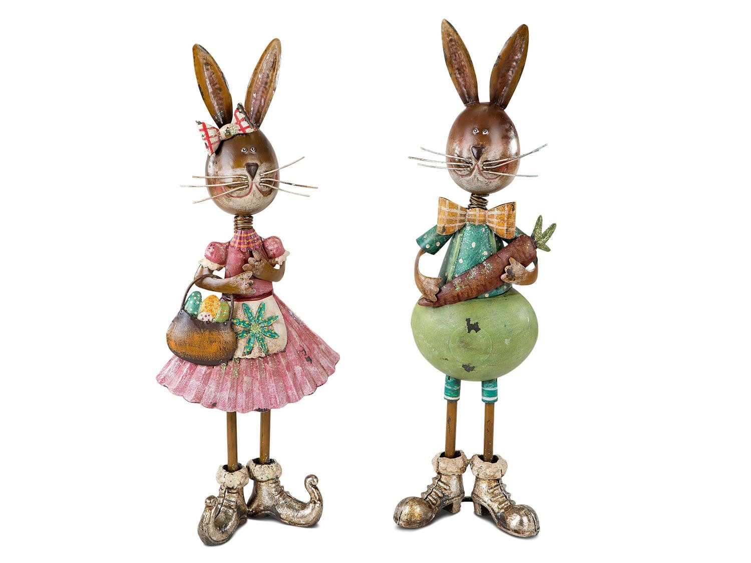 formano Dekofigur Osterzeit, Höhe: 54cm, Farbe: mehrfarbig, Motiv: Hasen