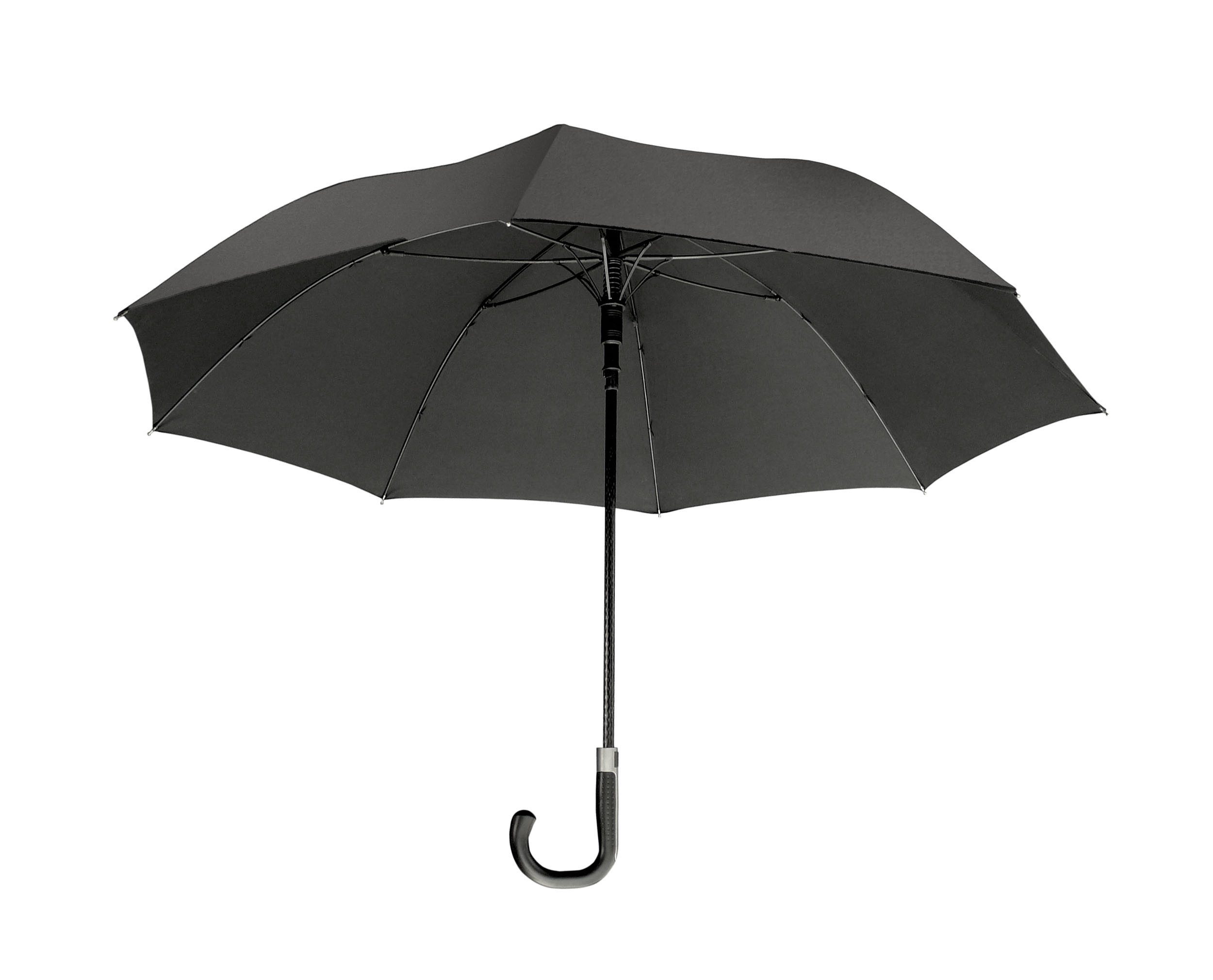 EuroSCHIRM® Stockregenschirm Automatik W330, schwarz, Regenschirm günstig online kaufen