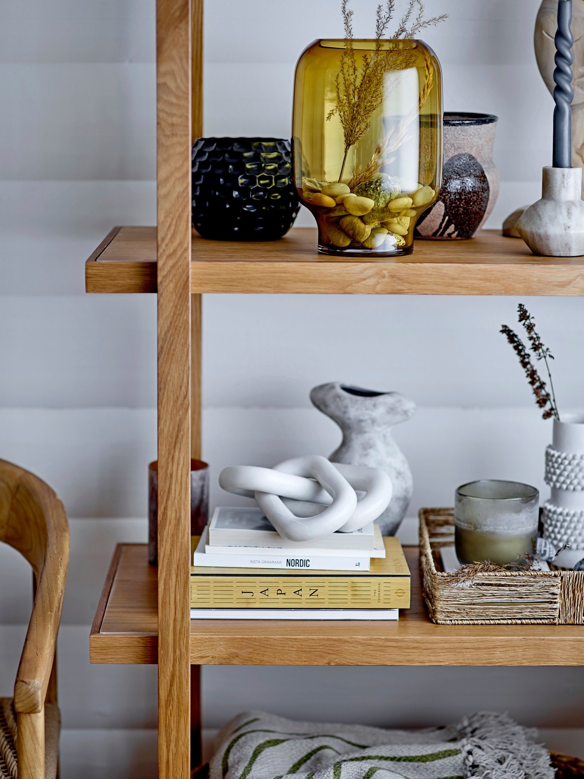 Bloomingville Wanddekoobjekt Bloomingville Adee Deko, Weiß, Marmor