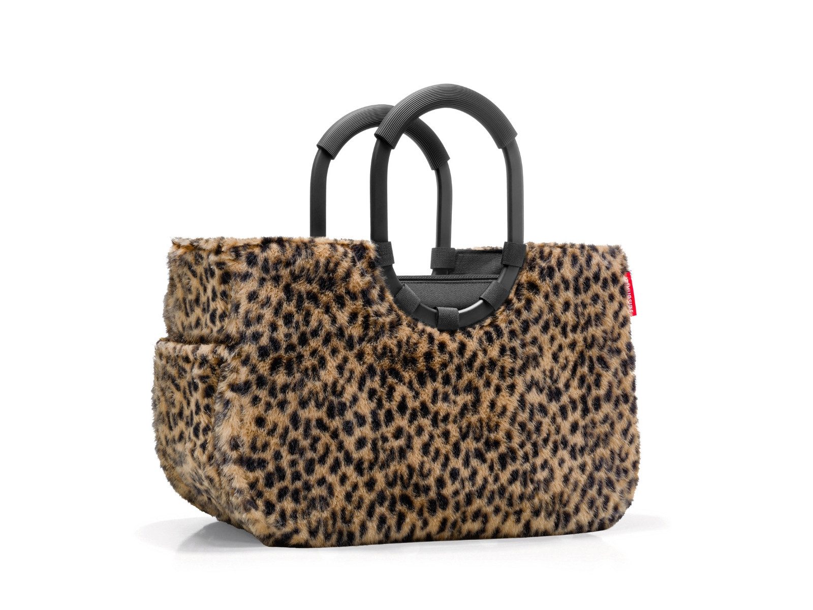 REISENTHEL® Tragetasche loopshopper M leo fake fur