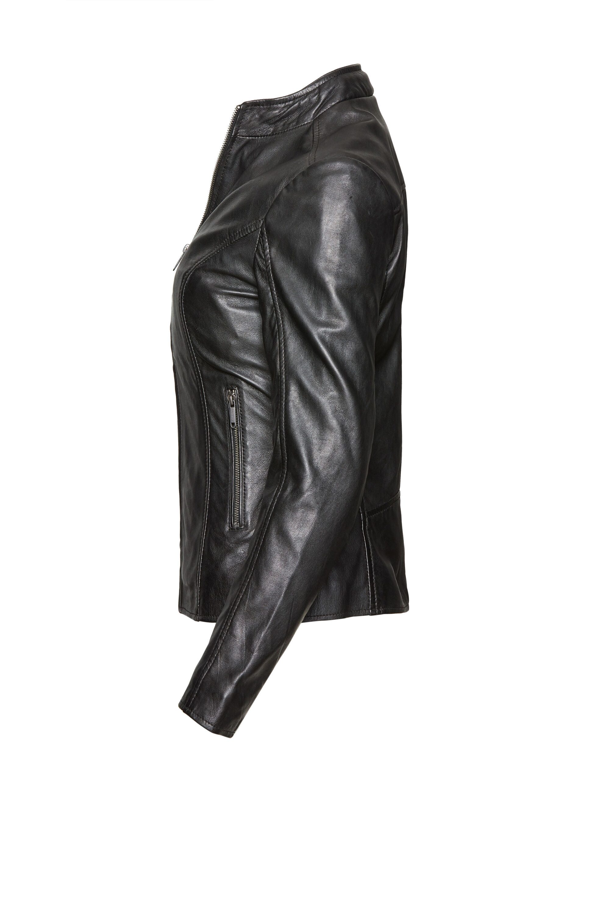 bugatti Lederjacke BULady-144 (1-St) aus weichem Leder – Bild 3 von 4