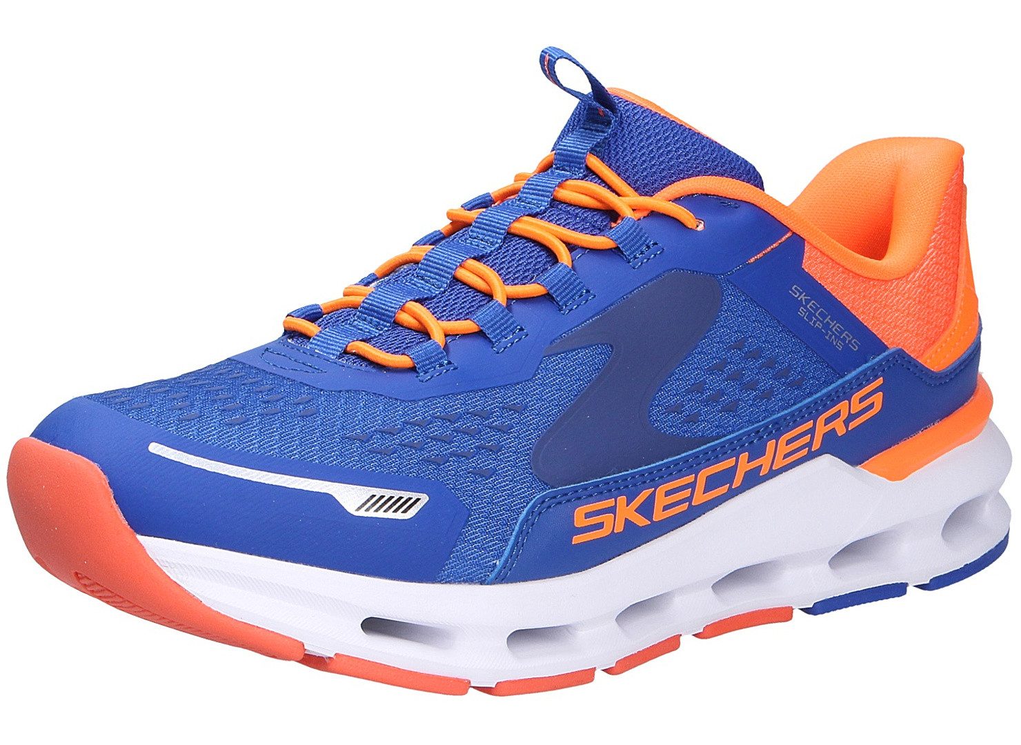 Skechers Jungen Halbschuh GLIDE-STEP PLUS blau Schnürschuh