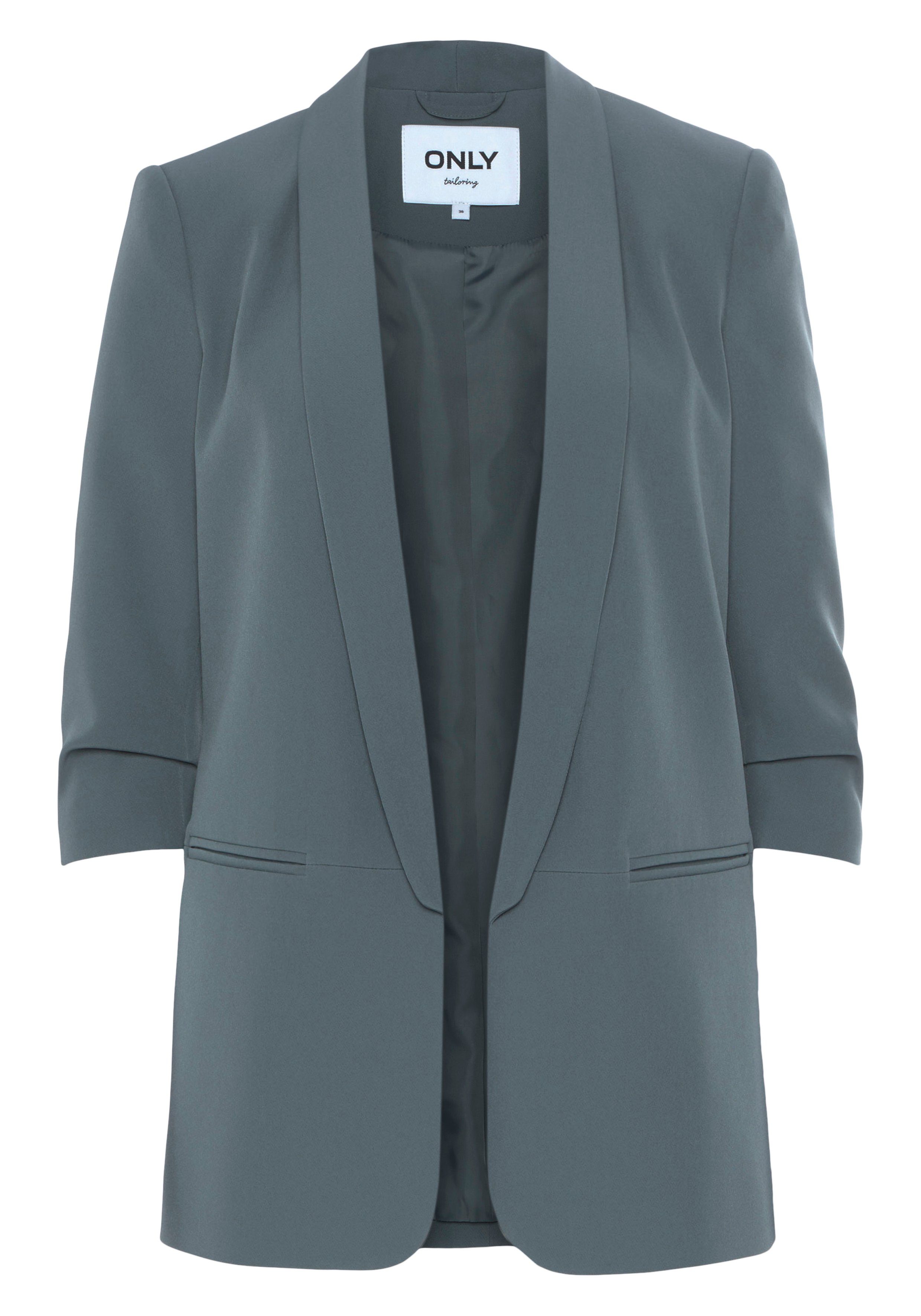 balsam ONLY Ärmel ONLELLA BLAZER green 3/4 mit TLR 3/4 Kurzblazer