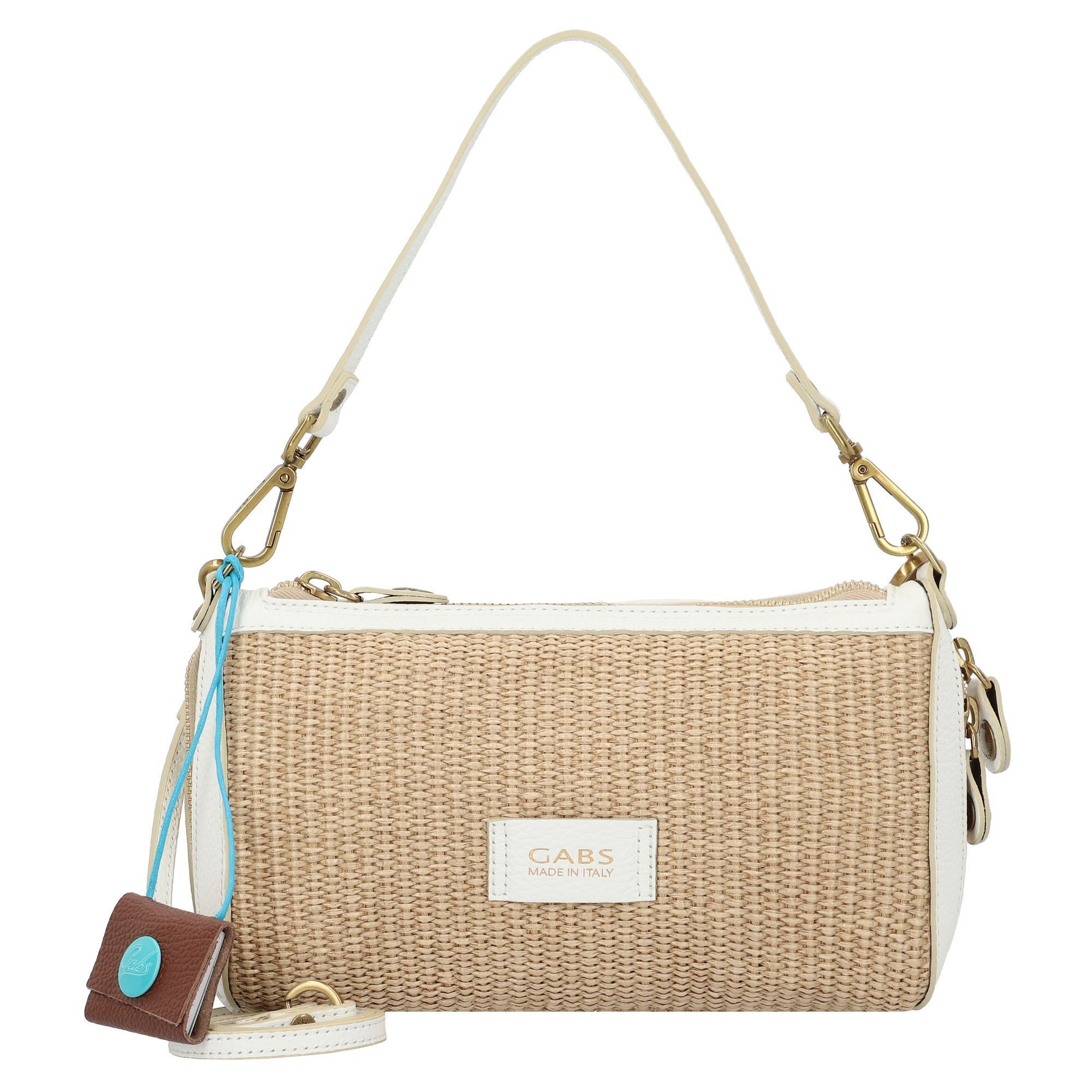 Gabs Schultertasche, Stroh