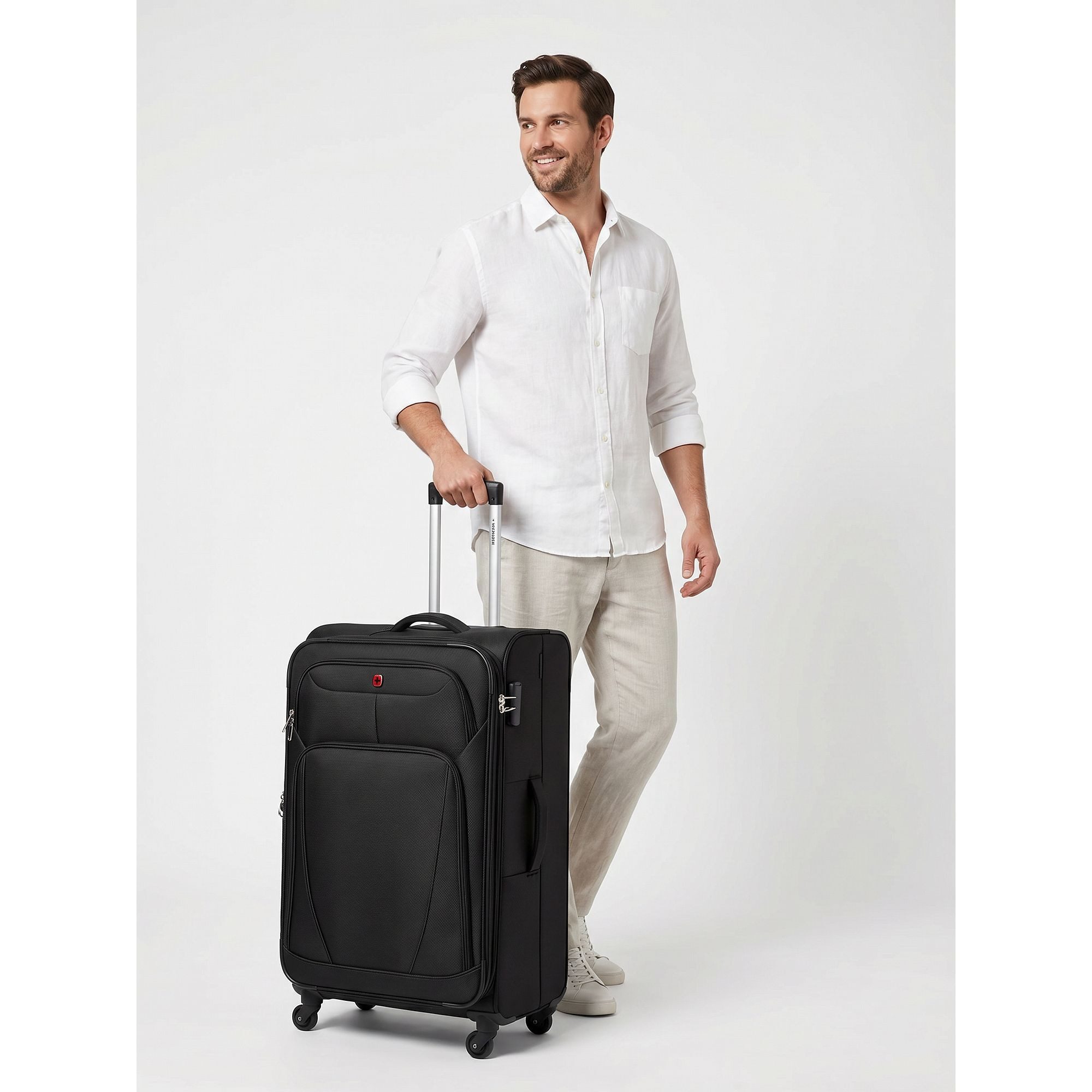 Wenger Weichgepäck-Trolley Beaumont, 4 Rollen, Polyester