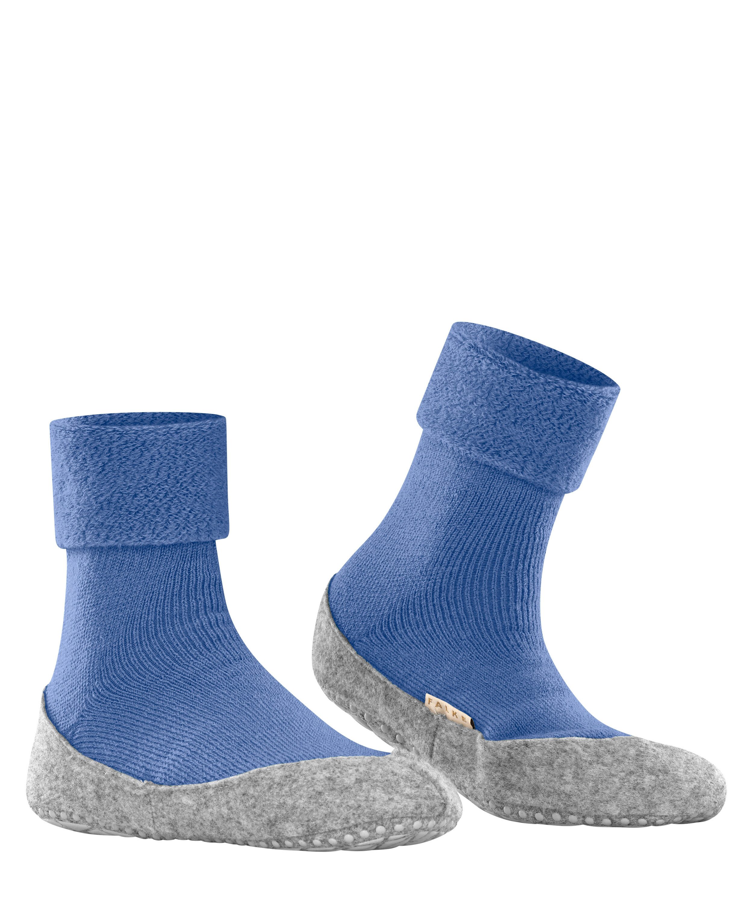FALKE Socken Cosyshoe Hausschuhe (1-Paar) mit Merinowolle & rutschhemmender Sohle