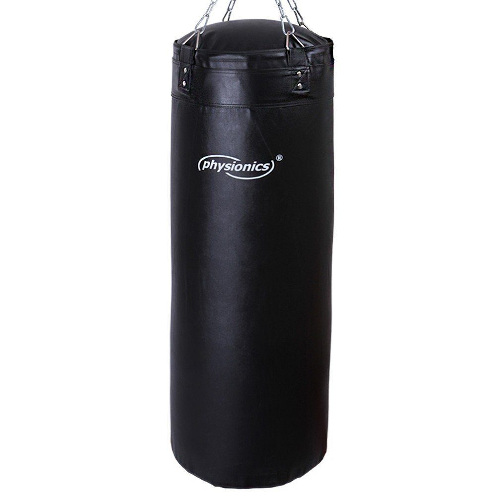 Physionics Boxsack Bag Gefüllt Punching Erwachsene 100cm Sandsack 27kg