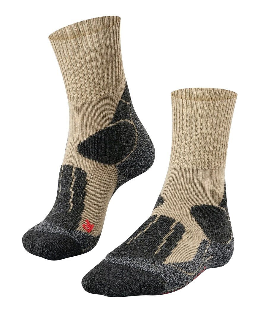 FALKE Wandersocken TK1 Adventure (Merinowoll-Mix) naturbraun Damen - 1 Paar