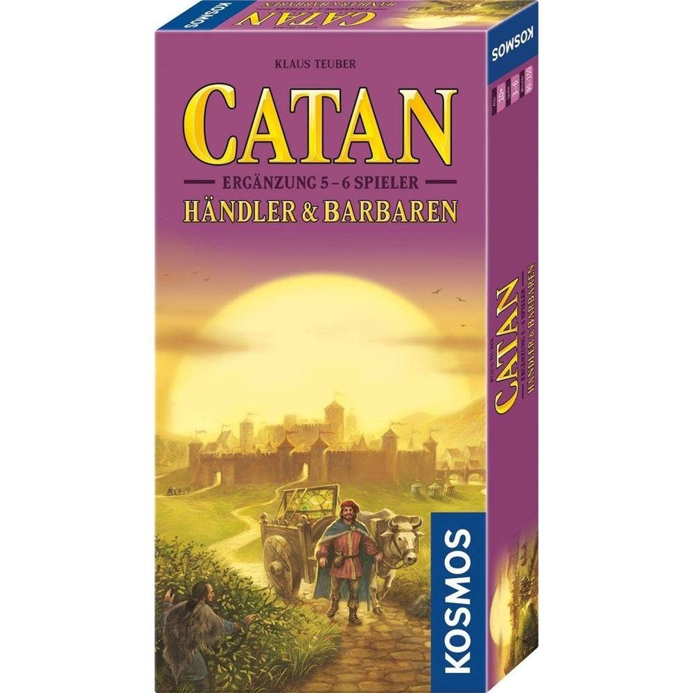 Kosmos Spiel CATAN Händler & Barbaren Ergänzung für 5-6 Spieler, Erweiterung Strategiespiel ab 10 Jahren