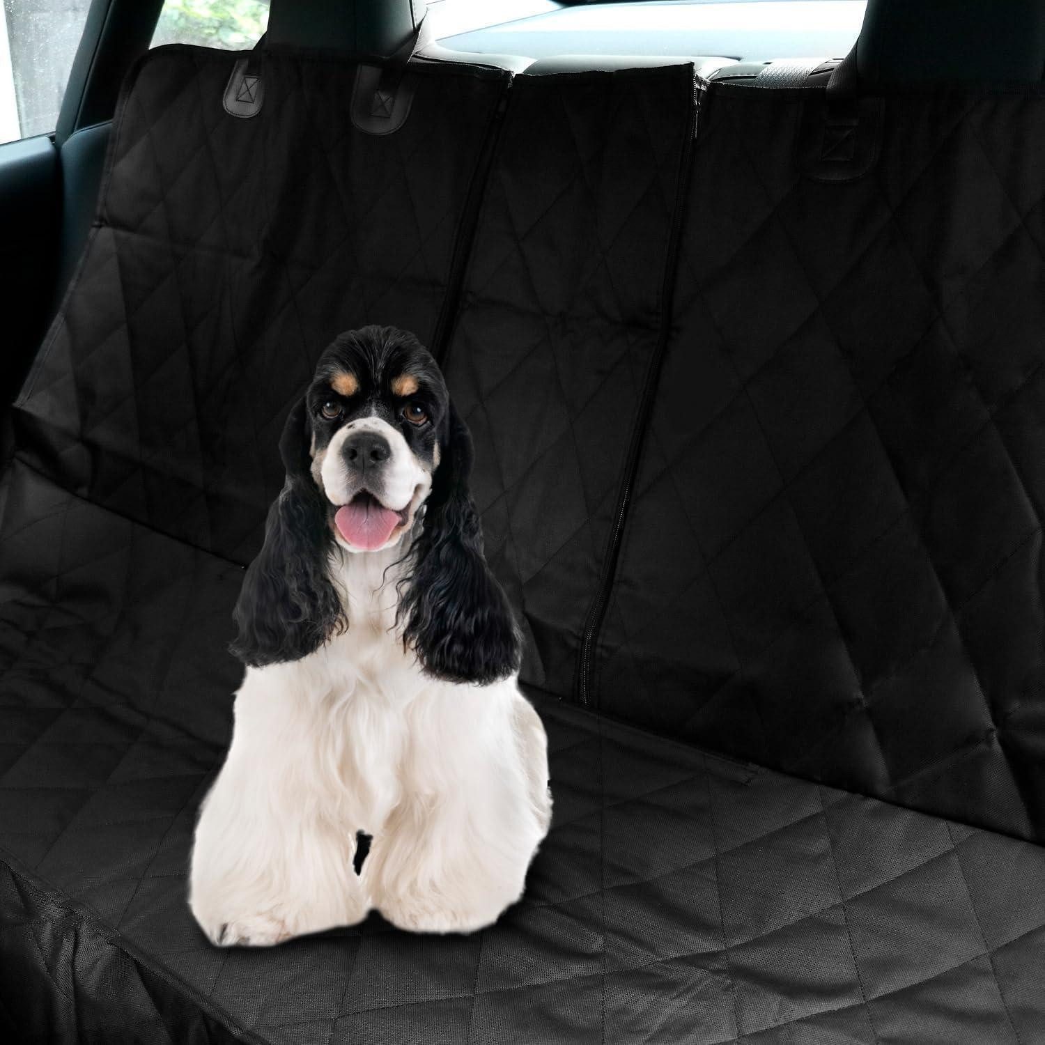 LuxusKollektion Autositzbezug Autoschondecke Hund Rücksitz langlebiger Autositzbezug wasserdicht – Bild 5 von 5