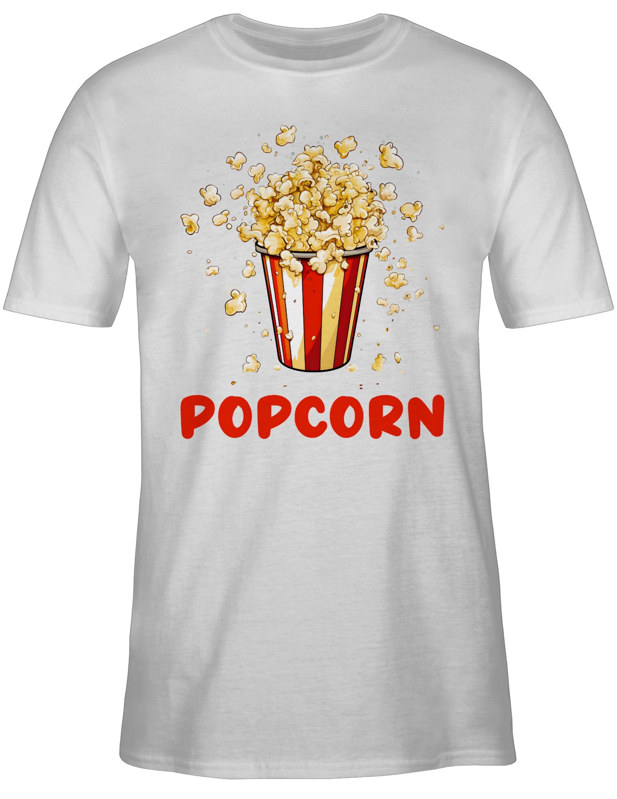 Shirtracer T-Shirt Popcorn Fan I Popcornverkleidung Karneval I Filmliebhabe günstig online kaufen