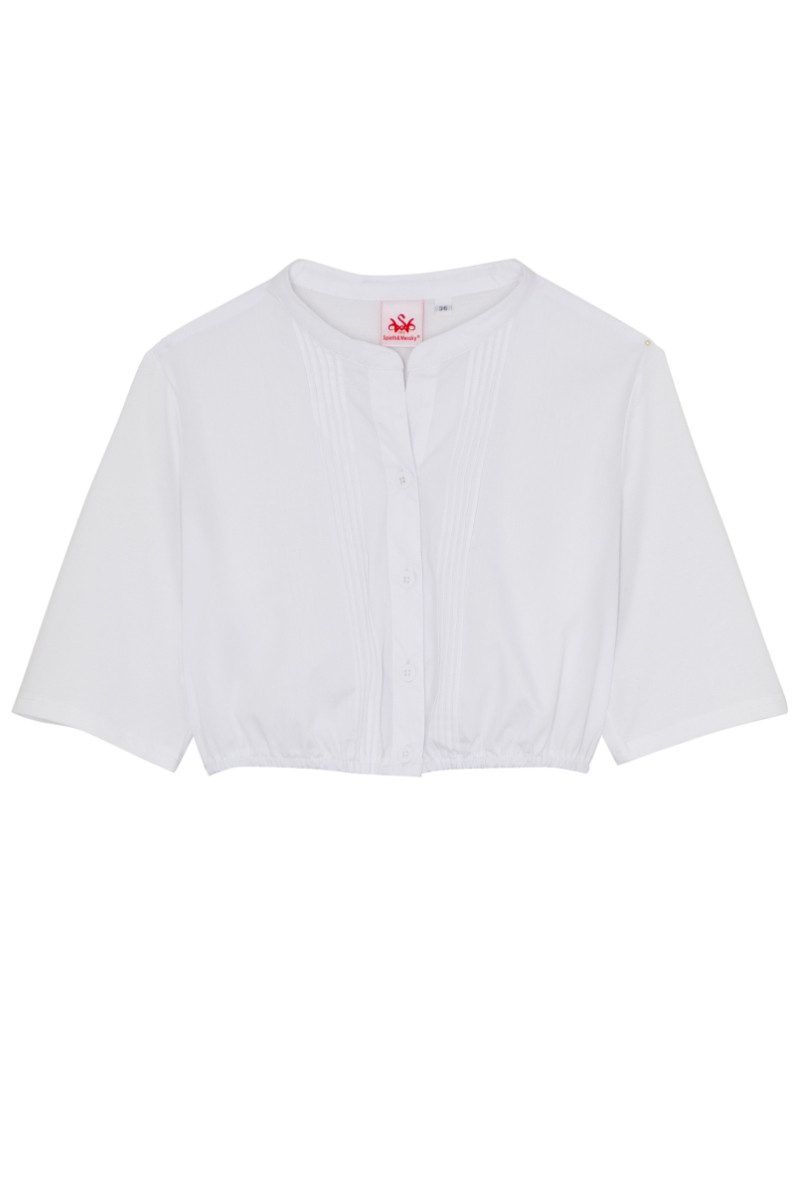 Spieth & Wensky Dirndlbluse Dirndlbluse - BIBING - weiß günstig online kaufen
