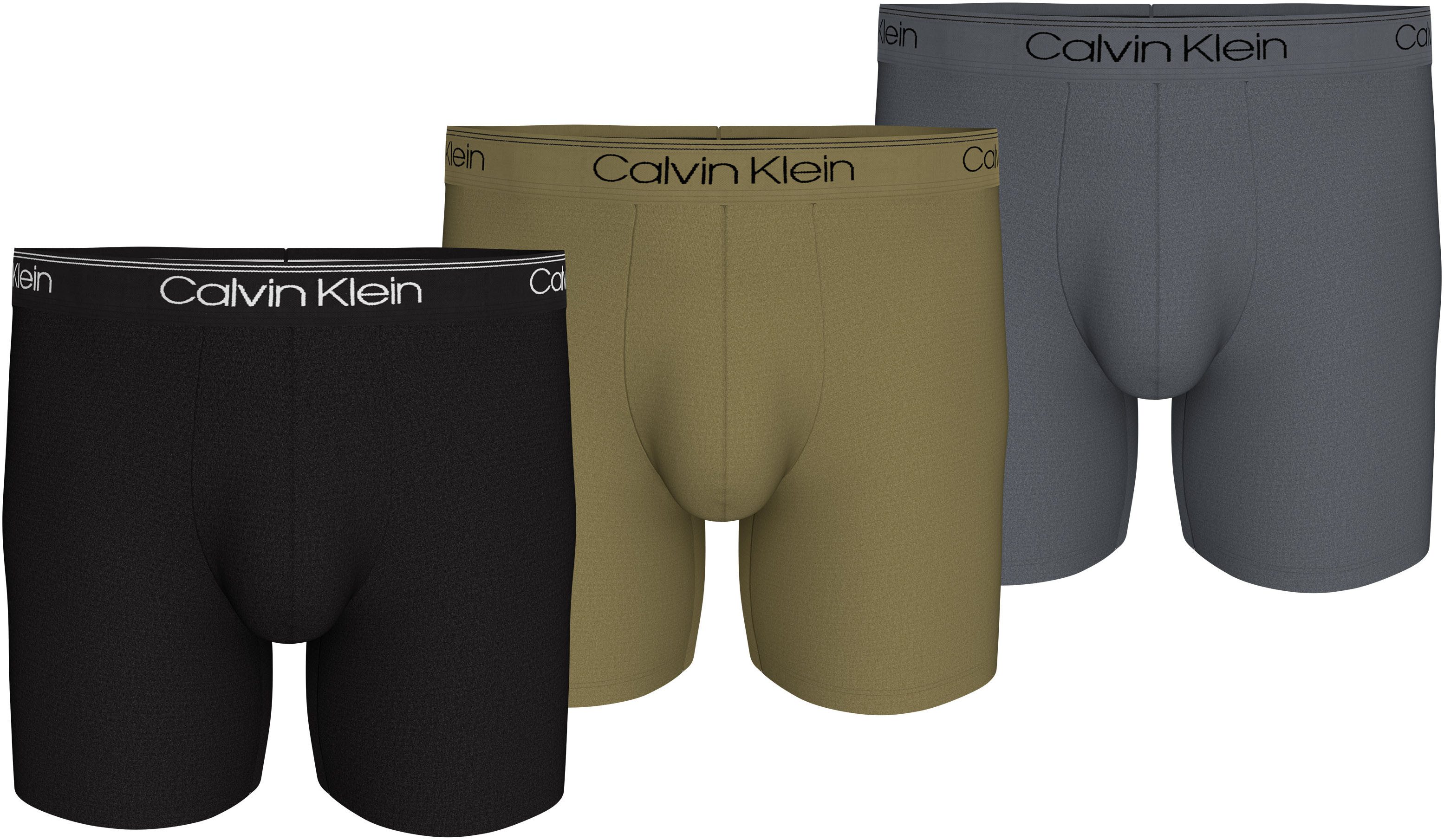Calvin Klein Underwear Boxer BOXER BRIEF 3PK (Packung, 3er-Pack) mit länger günstig online kaufen