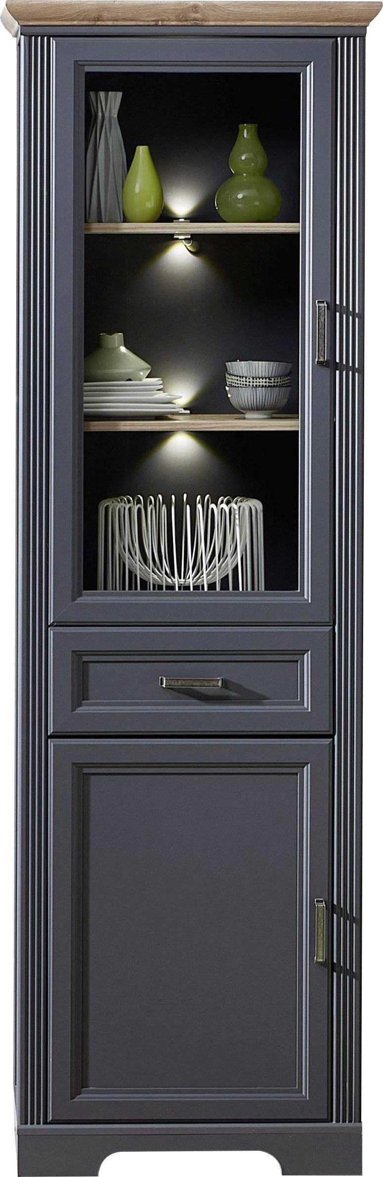 Innostyle Stauraumvitrine "Jasmin", inklusive Beleuchtung, Türen links/rech günstig online kaufen