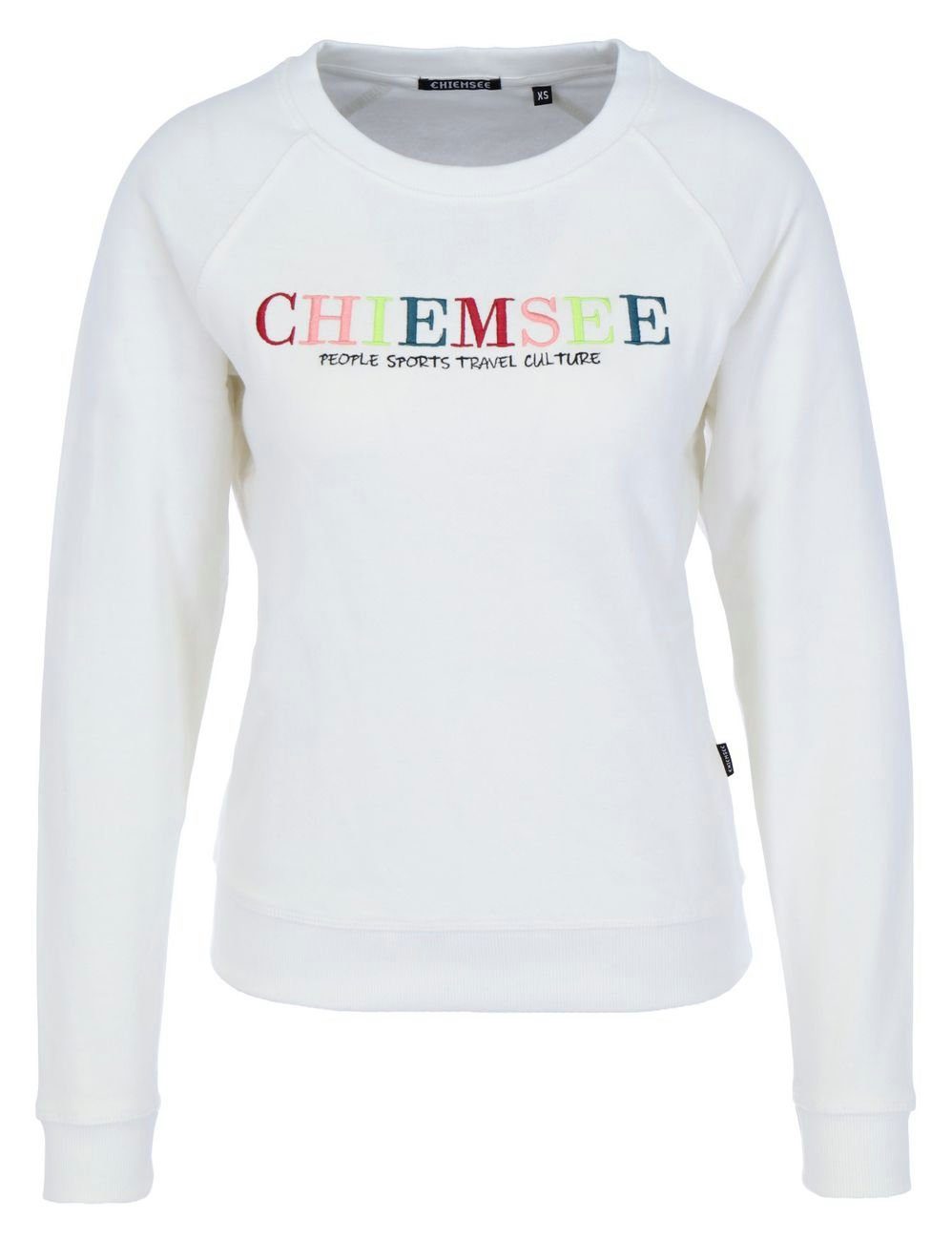 Chiemsee Sweatshirt Women Sweatshirt Regular Fit (1-tlg) Star White | Sweatshirts