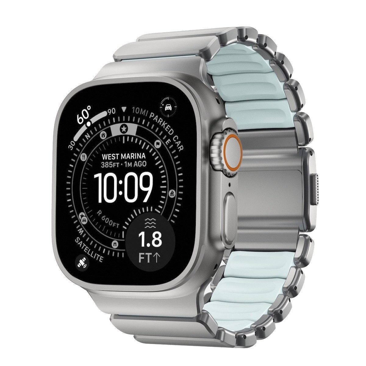 Nomad Smartwatch-Armband Stratos Band, für Apple Watch, 44/45/46/49 mm
