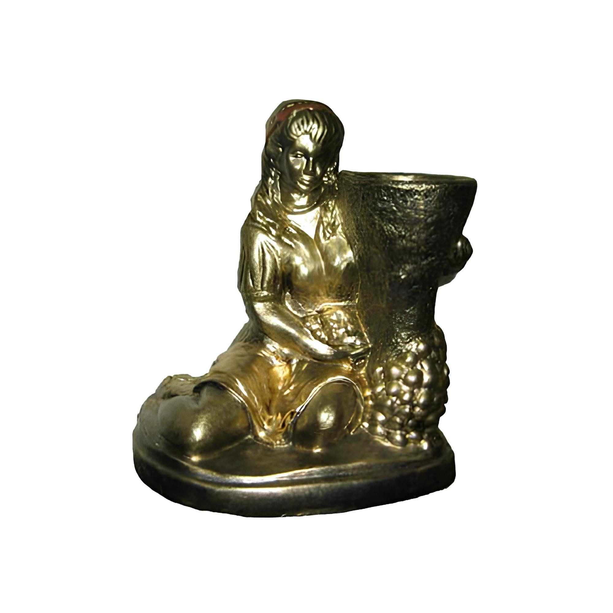 Xlmoebel Skulptur Elegante Deko-Figur aus hochwertigem Material in modernem Design (SKULPTUR MATERIAL: ACRYL 34 cm Höhe), Hergestellt in Europa