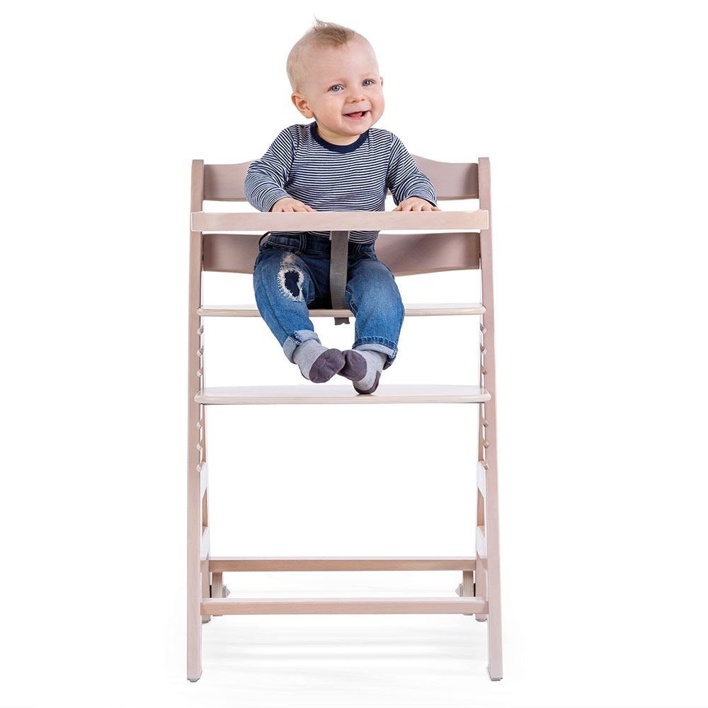 Aufsatz Tisch Hochstuhl Geburt, Babystuhl 5 (Set, Neugeborene, Plus St), ab Beta Newborn Sitzauflage, - Whitewashed Holz für Hauck Set