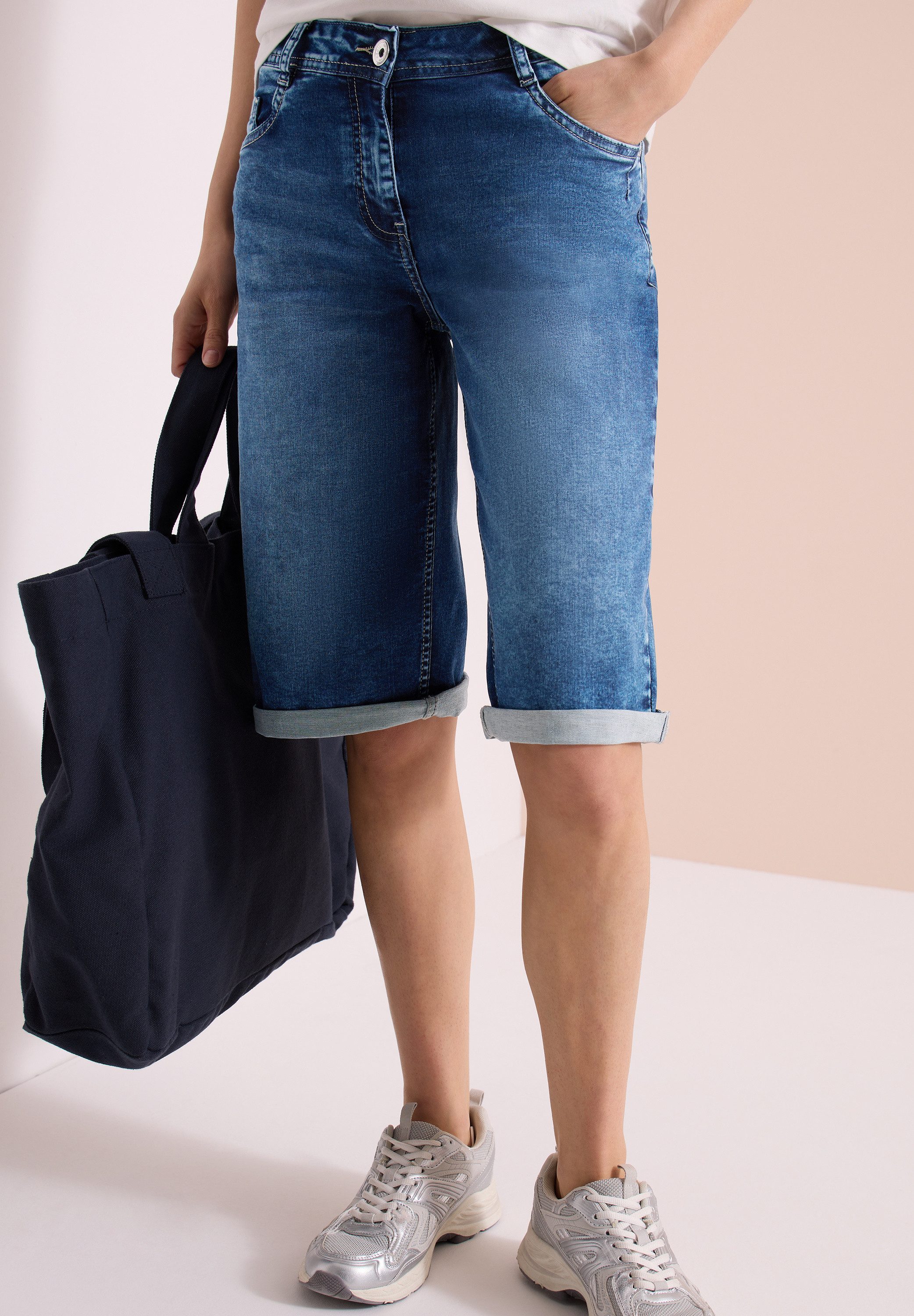 CECIL Loose-fit-Jeans High Waist
