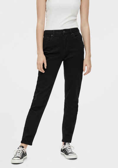 pieces Mom-Jeans »PCLEAH« mit High-Waist